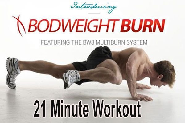 body weight fat burning workout