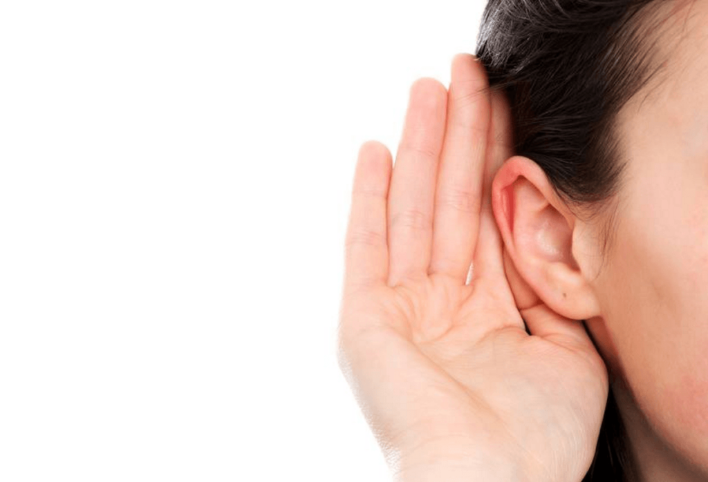 sharp ear pain and hearing loss