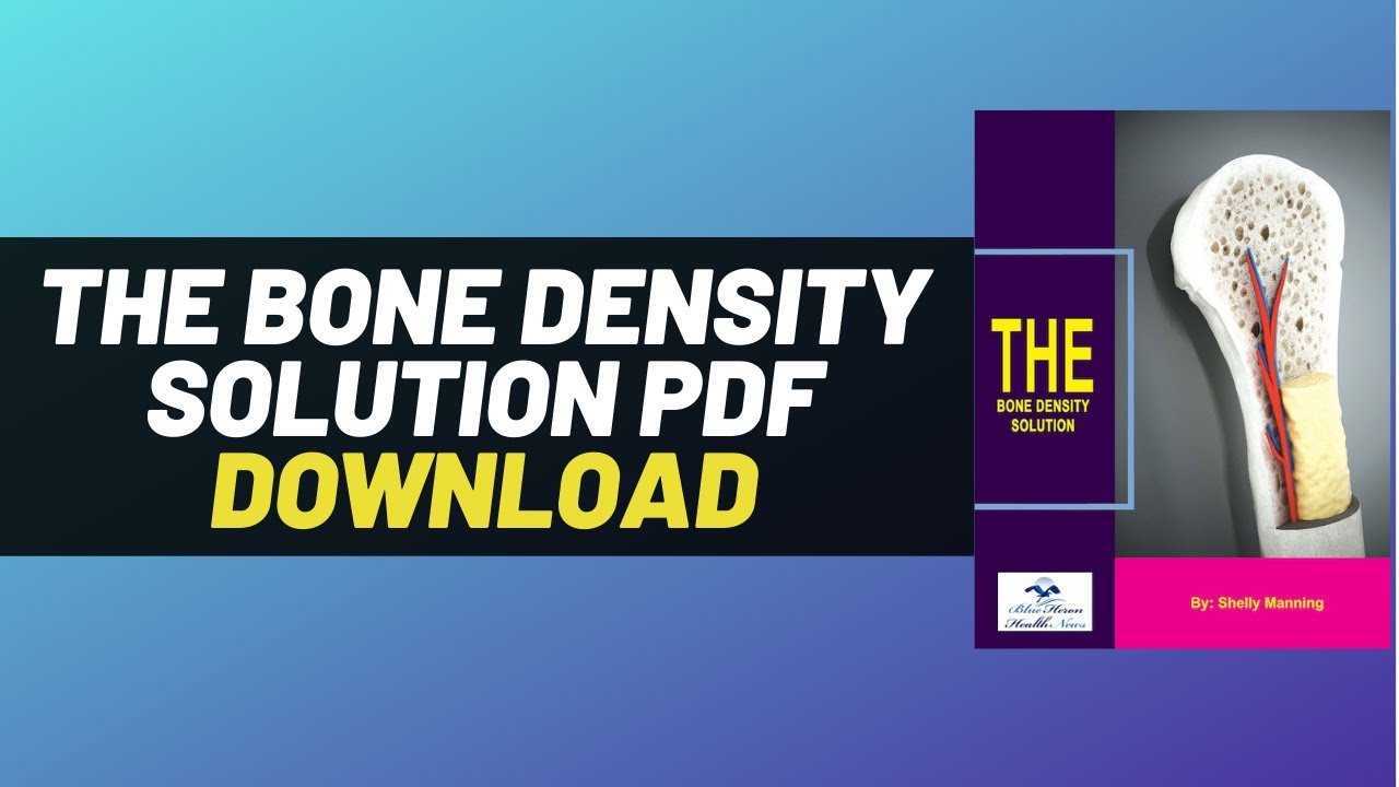 the bone density solution amazon