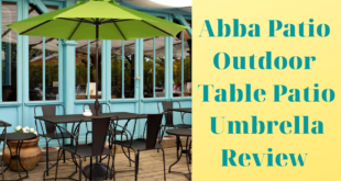 Abba Patio Outdoor Table Patio Umbrella Review