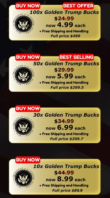 golden trump bucks review